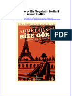 Download pdf of Bize Gore Ve Bir Seyahatin Notlari Ahmet Hasim full chapter ebook 