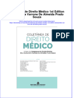 PDF of Coletanea de Direito Medico 1St Edition Alessandra Varrone de Almeida Prado Souza Full Chapter Ebook