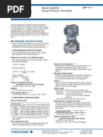 Yokogawa EJA430A Transmitter