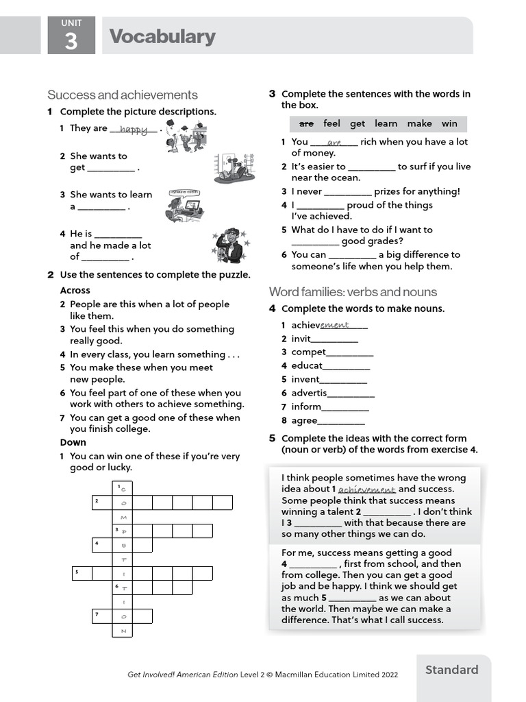 Workbook Unit 03 Imprimir Download Free Pdf Word