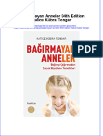 Full Download Bagirmayan Anneler 34Th Edition Hatice Kubra Tongar Online Full Chapter PDF