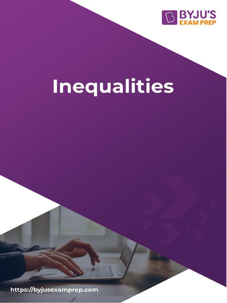 Understanding Inequality Reasoning | PDF | Inequality (Mathematics ...
