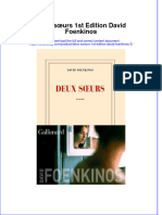 Download pdf of Deux Soeurs 1St Edition David Foenkinos 3 full chapter ebook 