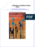 Full Download Baragan in Dikenleri 1St Edition Panait Istrati Online Full Chapter PDF