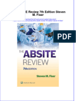 Full Ebook of The Absite Review 7Th Edition Steven M Fiser Online PDF All Chapter