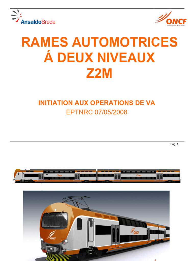 Opérations de sécurité Z2M | PDF | Interrupteur | Frein