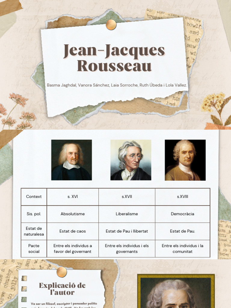 Jean Jacques Rousseau | PDF