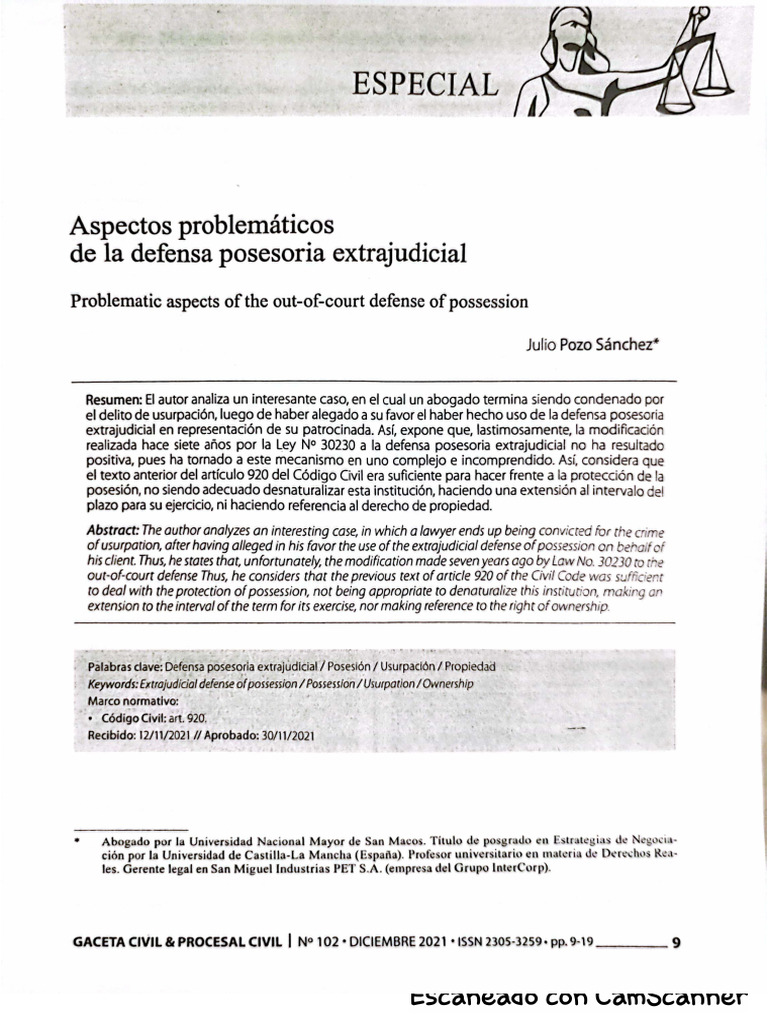 Lecturas Derechos Reales 1 | PDF | Justicia penal | Crimen y violencia