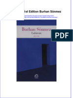 PDF of Labirent 1St Edition Burhan Sonmez Full Chapter Ebook