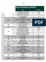 ANEXO I Termo de Referencia PREVISAO DO CALENDARIO DE EVENTOS 2024