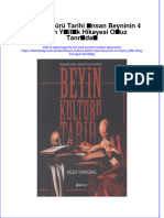 Full Download Beyin Kulturu Tarihi Insan Beyninin 4 Milyon Yillik Hikayesi Oguz Tanridag Online Full Chapter PDF
