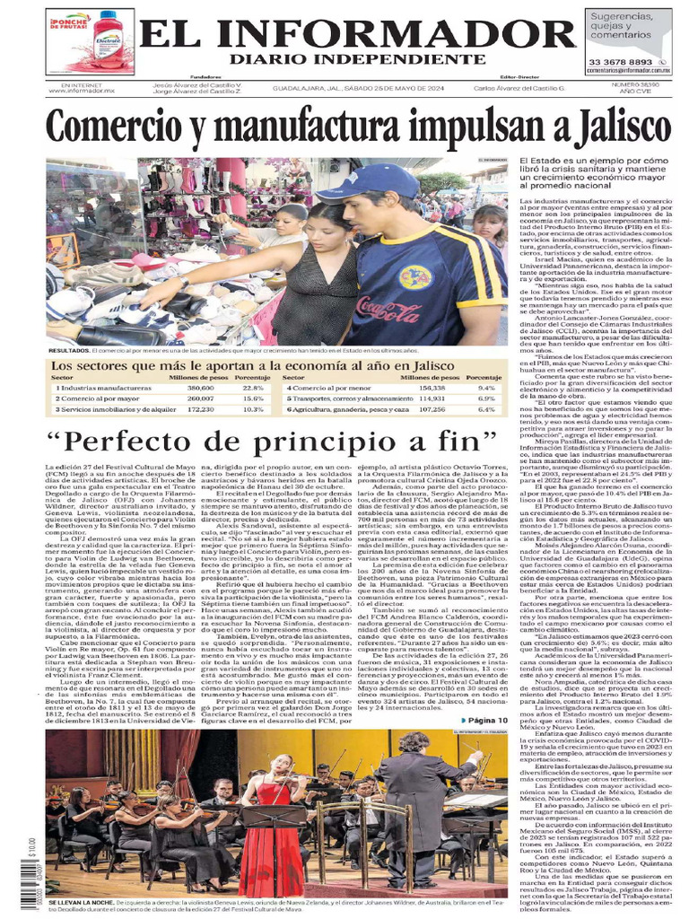 El Informador 25 May 2024 | PDF