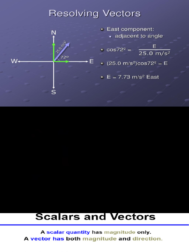 Understanding Vector Representation | PDF | Euclidean Vector ...