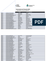 INAMU - Resultados Convocatoria 2023 - Primera Etapa - Fomento Regional