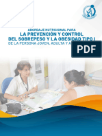 Abordaje Nutricional Para La Prevención y Control Del Sobrepeso y La Obesidad Tipo i de La Persona Joven, Adulta y Adulta Mayor