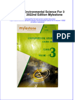 Full Ebook of Myleston Environmental Science For 3 Volume 1 2022Nd Edition Mylestone Online PDF All Chapter