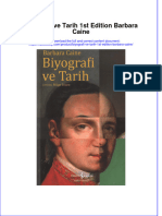 Full Download Biyografi Ve Tarih 1St Edition Barbara Caine Online Full Chapter PDF