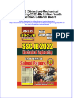 Full Ebook of SSC Je Objective Mechanical Engineering 2022 4Th Edition Youth Competition Editorial Board Online PDF All Chapter
