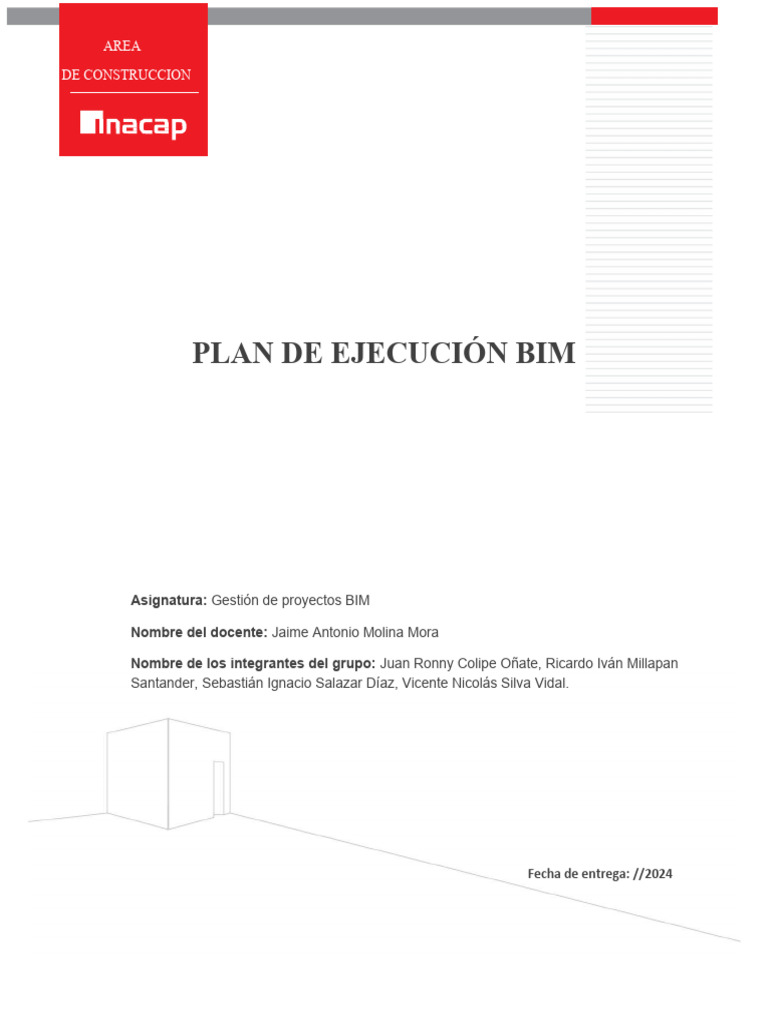 Plan de Ejecución BIM en Proyectos | PDF | Modelado de información de ...