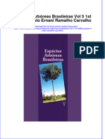 Full Download Especies Arboreas Brasileiras Vol 5 1St Edition Paulo Ernani Ramalho Carvalho Online Full Chapter PDF