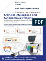 Brochure IISc AI For Autonomous Systems