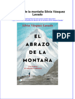 PDF of El Abrazo de La Montana Silvia Vasquez Lavado Full Chapter Ebook