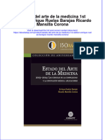 Full Download Estado Del Arte de La Medicina 1St Edition Enrique Ruelas Barajas Ricardo Mansilla Corona Online Full Chapter PDF