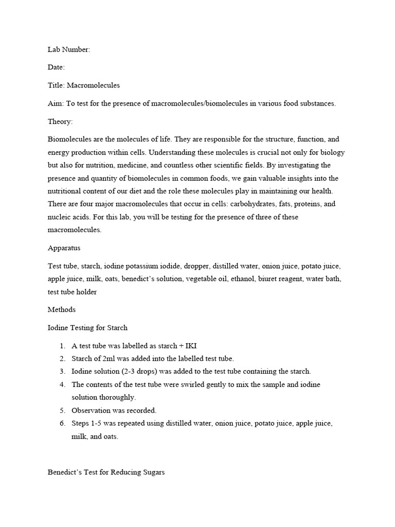 Macromolecules NEW Final | PDF | Glucose | Carbohydrates