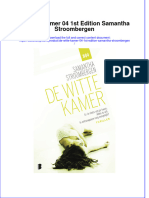 PDF of de Witte Kamer 04 1St Edition Samantha Stroombergen Full Chapter Ebook