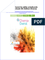 Full Download Chemie Overal 5E Editie Scheikunde 5vwo Leerboek 5Th Edition Diverse Online Full Chapter PDF