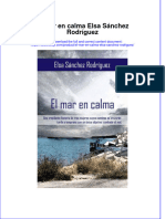 PDF of El Mar en Calma Elsa Sanchez Rodriguez Full Chapter Ebook