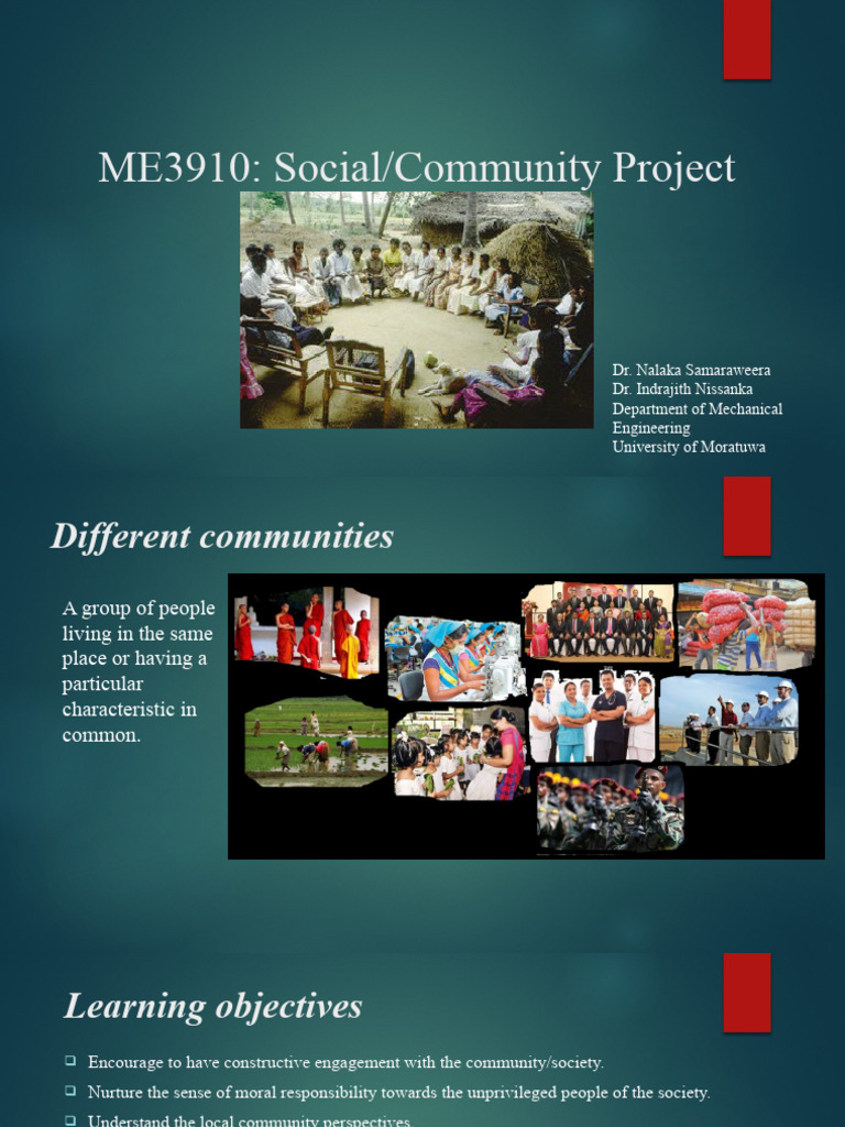 Social Community Project - Module Introduction | PDF | Small And Medium ...