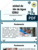 Capacidad de Retencion de Agua