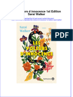 Download pdf of Les Voleurs D Innocence 1St Edition Sarai Walker full chapter ebook 