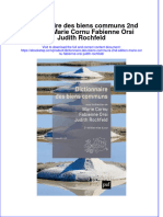 PDF of Dictionnaire Des Biens Communs 2Nd Edition Marie Cornu Fabienne Orsi Judith Rochfeld Full Chapter Ebook