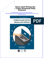 PDF of Literasi Game Untuk Remaja Dan Dewasa Yudha Wirawanda Sidiq Setyawan Full Chapter Ebook