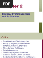 Database System Concepts and Architecture