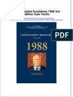Full Download Constituicoes Brasileiras 1988 3Rd Edition Caio Tacito Online Full Chapter PDF