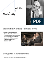 Foucault and The Critique of Modernity