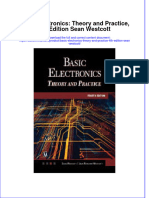 Full Ebook of Basic Electronics Theory and Practice 4Th Edition Sean Westcott Online PDF All Chapter