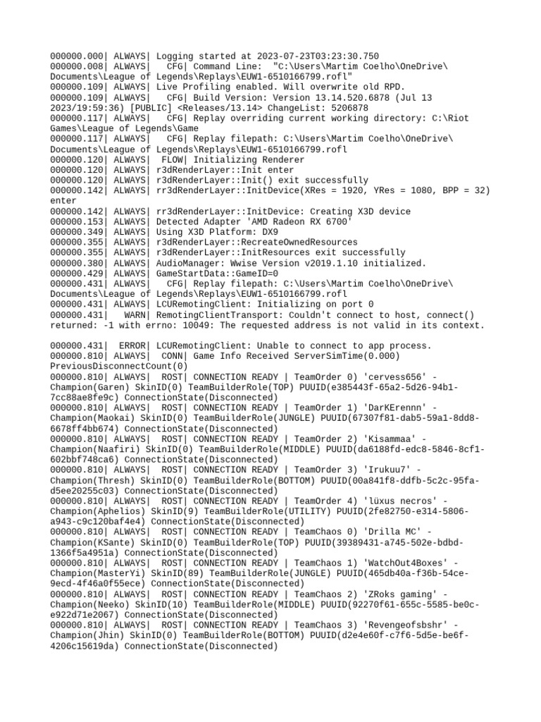 2023 07 23T03 23 30 - R3dlog | PDF | Software | Computer Engineering