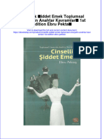 Full Download Cinsellik Siddet Emek Toplumsal Cinsiyetin Anahtar Kavramlari 1St Edition Ebru Pektas Online Full Chapter PDF