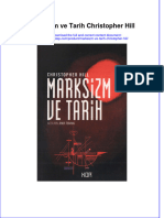 PDF of Marksizm Ve Tarih Christopher Hill Full Chapter Ebook
