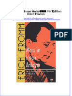PDF of Marx in Insan Anlayisi 4Th Edition Erich Fromm Full Chapter Ebook