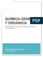 Quimica General y Organica 2020