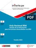 Guía Nacional BIM - Gestión de La Información Para Inversiones Desarrolladas Con BIM (1)