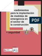 Guía de Medidas de Emergencia en La Construcción.