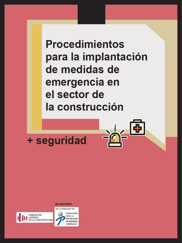 Medidas de Emergencia en Construcción | PDF | Defensa Civil | Emergencia