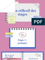 Bilan Réflexif Des Stages