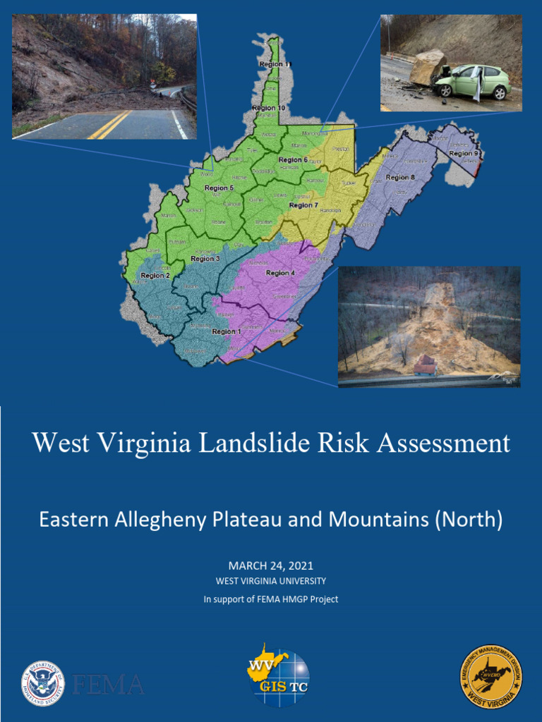 West Virginia Landslide Risk Assessment | PDF | Landslide | Topography